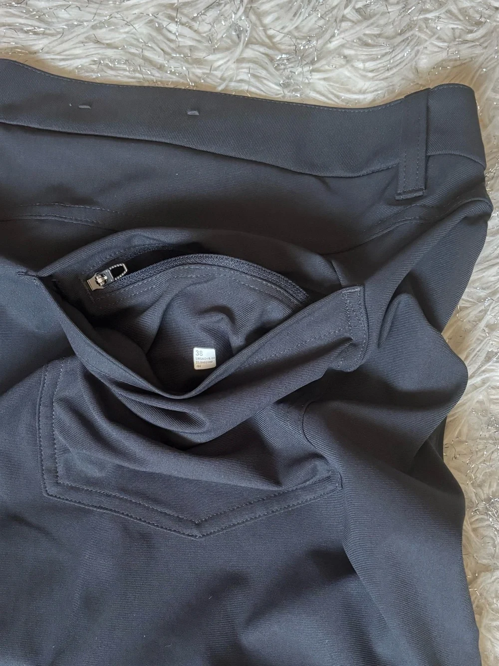 Lululemon Athletica True Navy Classic Fit Warpstreme Pants Size 38